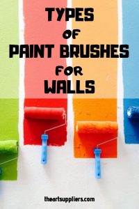 Types of paint brushes for walls