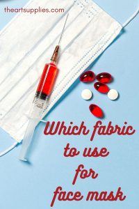 Which fabric is used for surgical masks
