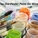 How To Use Poster Paints On Windows?